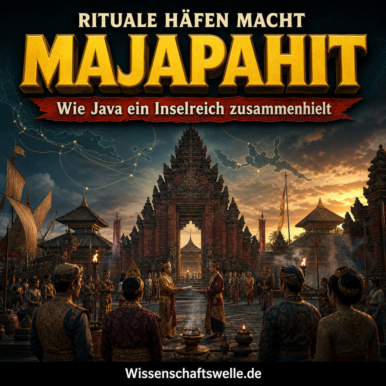 Majapahit: Warum Java ein Inselreich eher mit Ritualen als mit Grenzen zusammenhielt