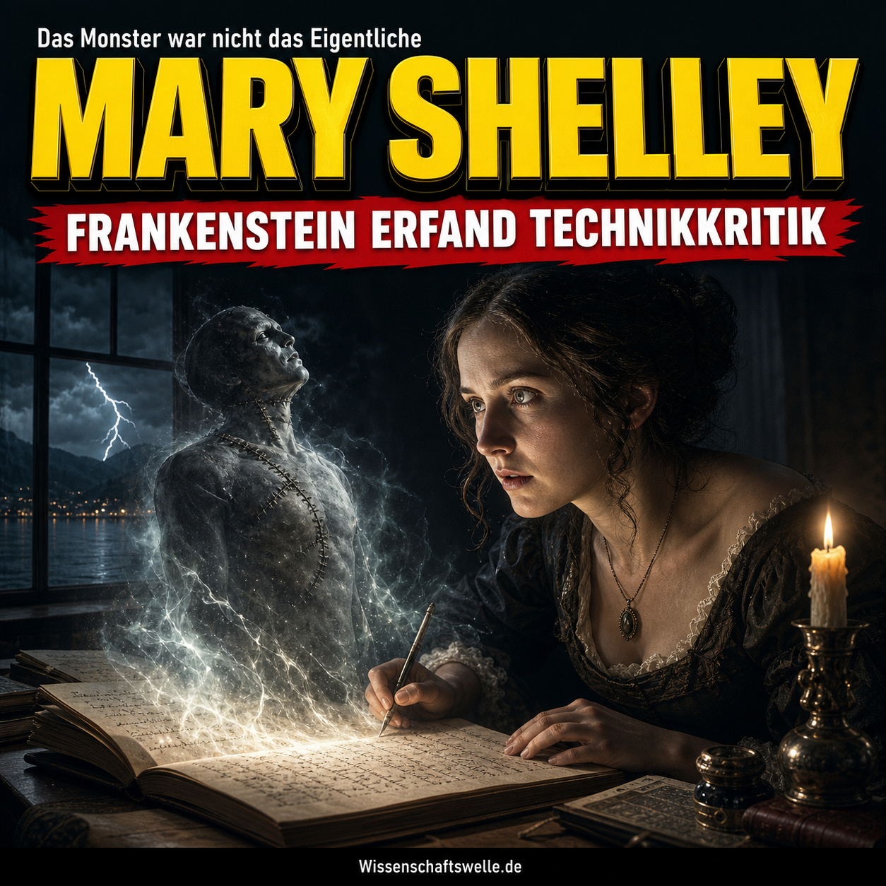 Mary Shelley und Frankenstein: Wie ein Trauerroman die moderne Technikkritik erfand