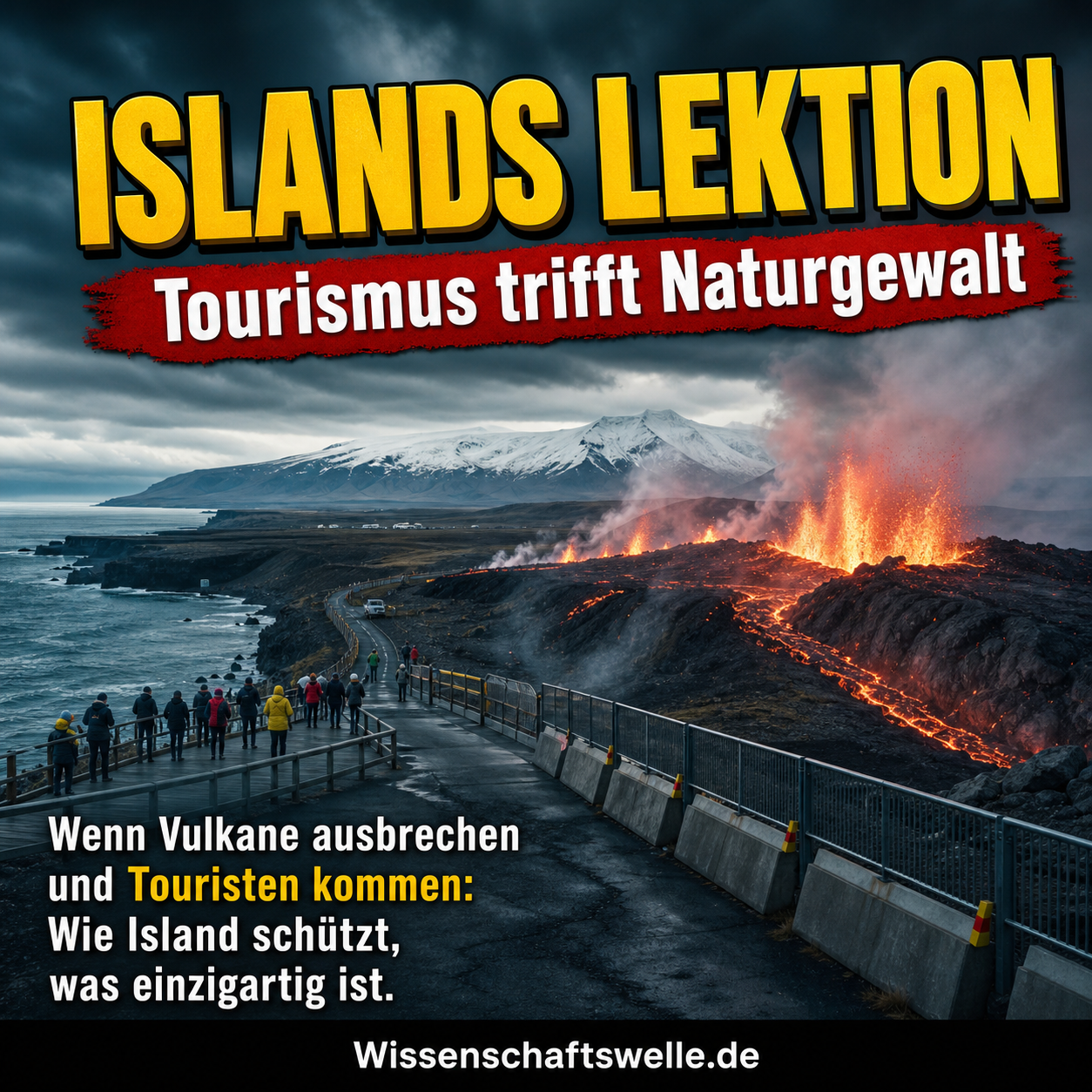 Mehr als Feuer und Eis: Was wir von Islands Umgang mit Tourismus und Naturkräften lernen können