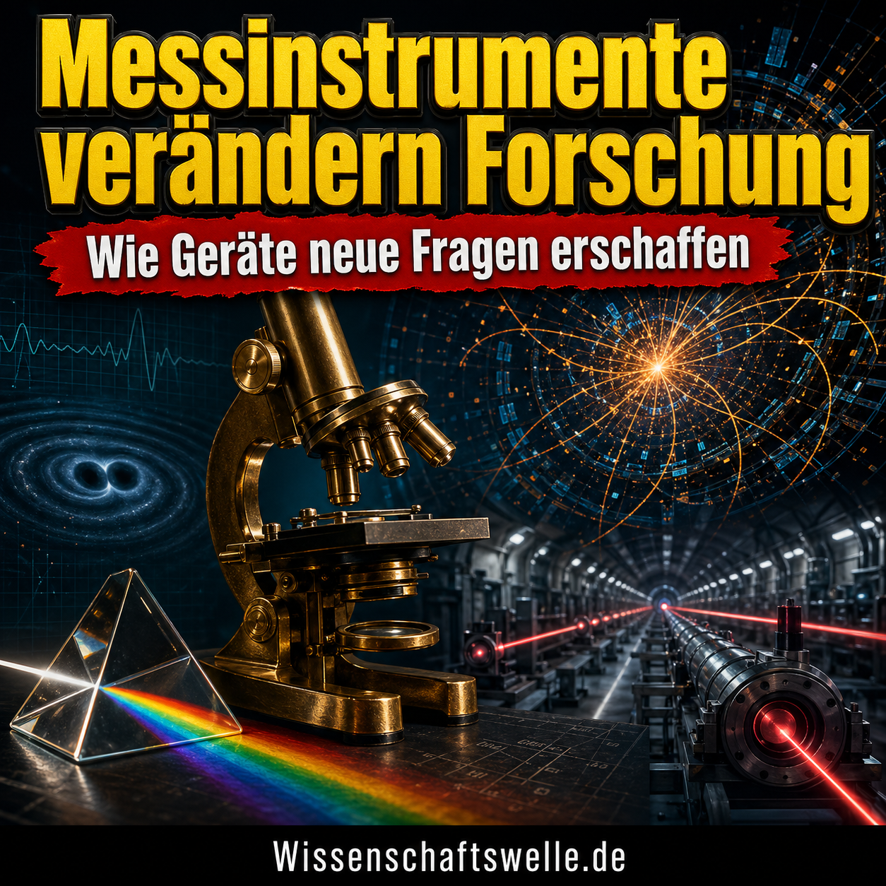 Messinstrumente in der Wissenschaft: Wie Mikroskope, Spektrometer und Detektoren ganze Forschungsfragen neu erfanden