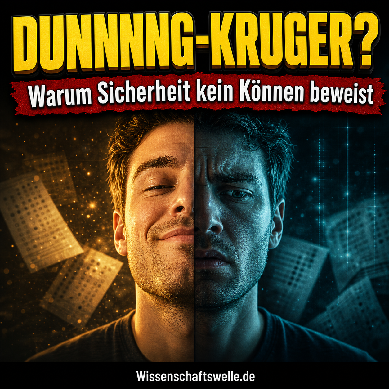Metakognitive Selbstüberschätzung: Was der Dunning-Kruger-Effekt wirklich zeigt