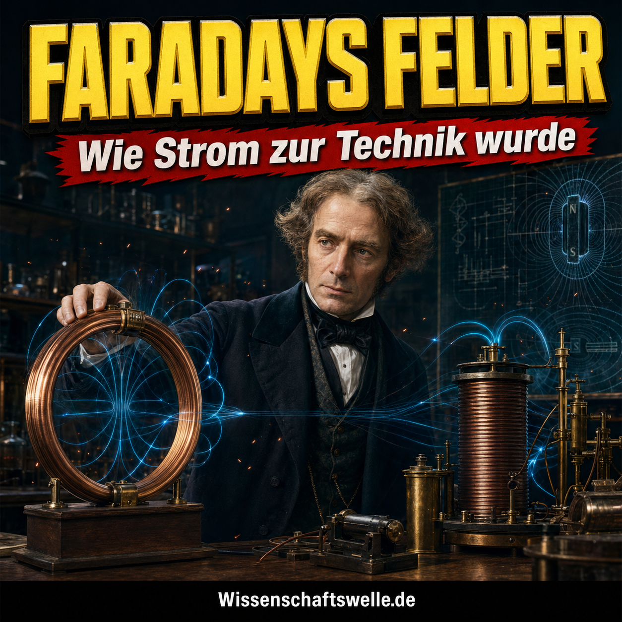 Michael Faraday: Experimente, Felder und die Geburt der Elektrotechnik