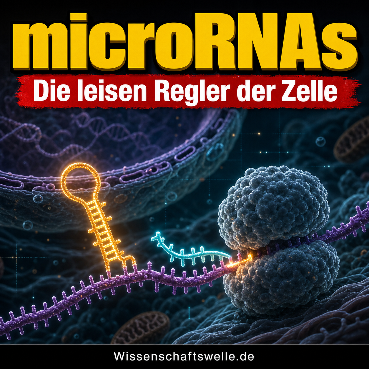 Die zweite Schrift der Gene: Wie microRNAs Proteine dosieren, Entwicklung ordnen und Krebs lesbar machen