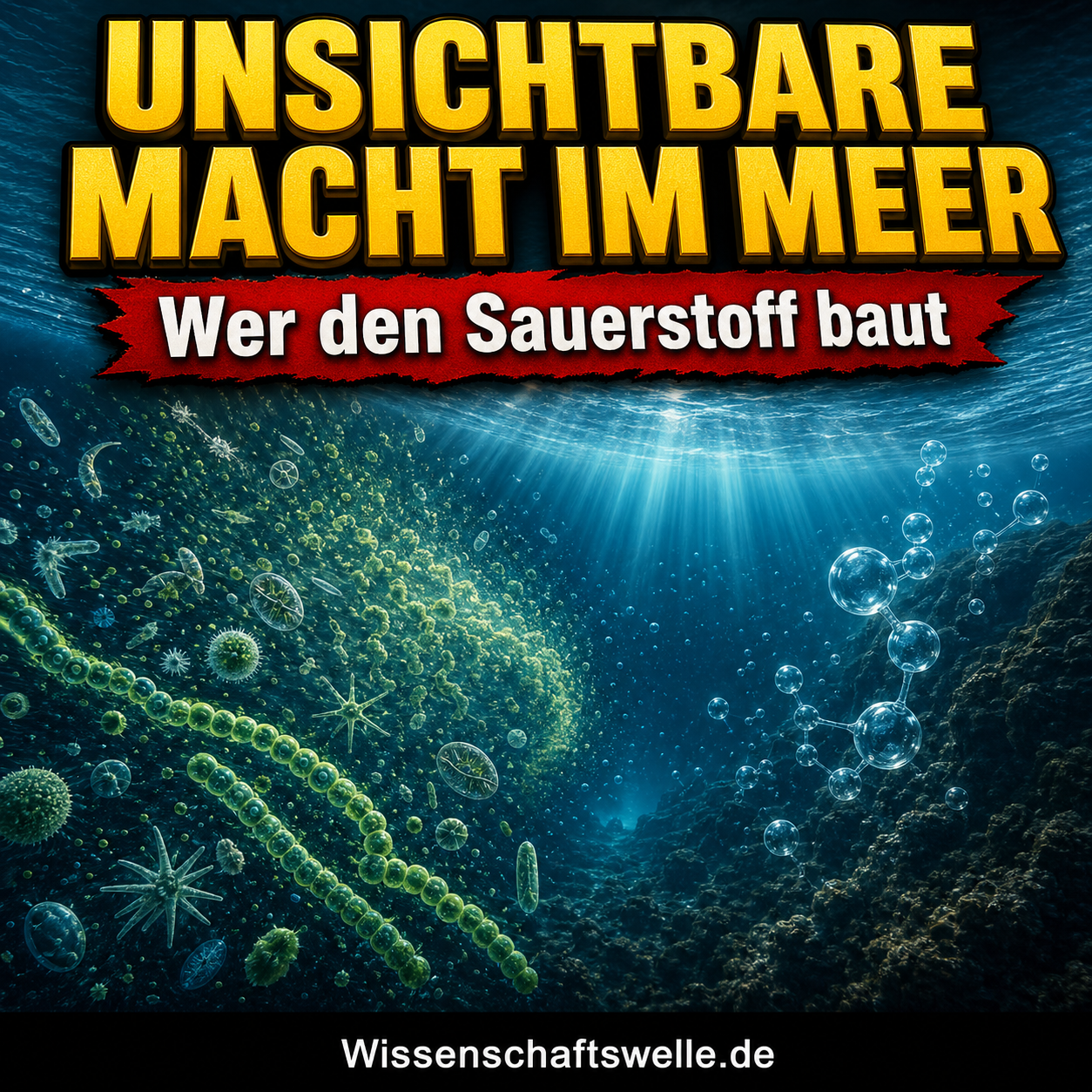Mikrobiome der Meere: Wer im Ozean den Sauerstoffhaushalt mitsteuert