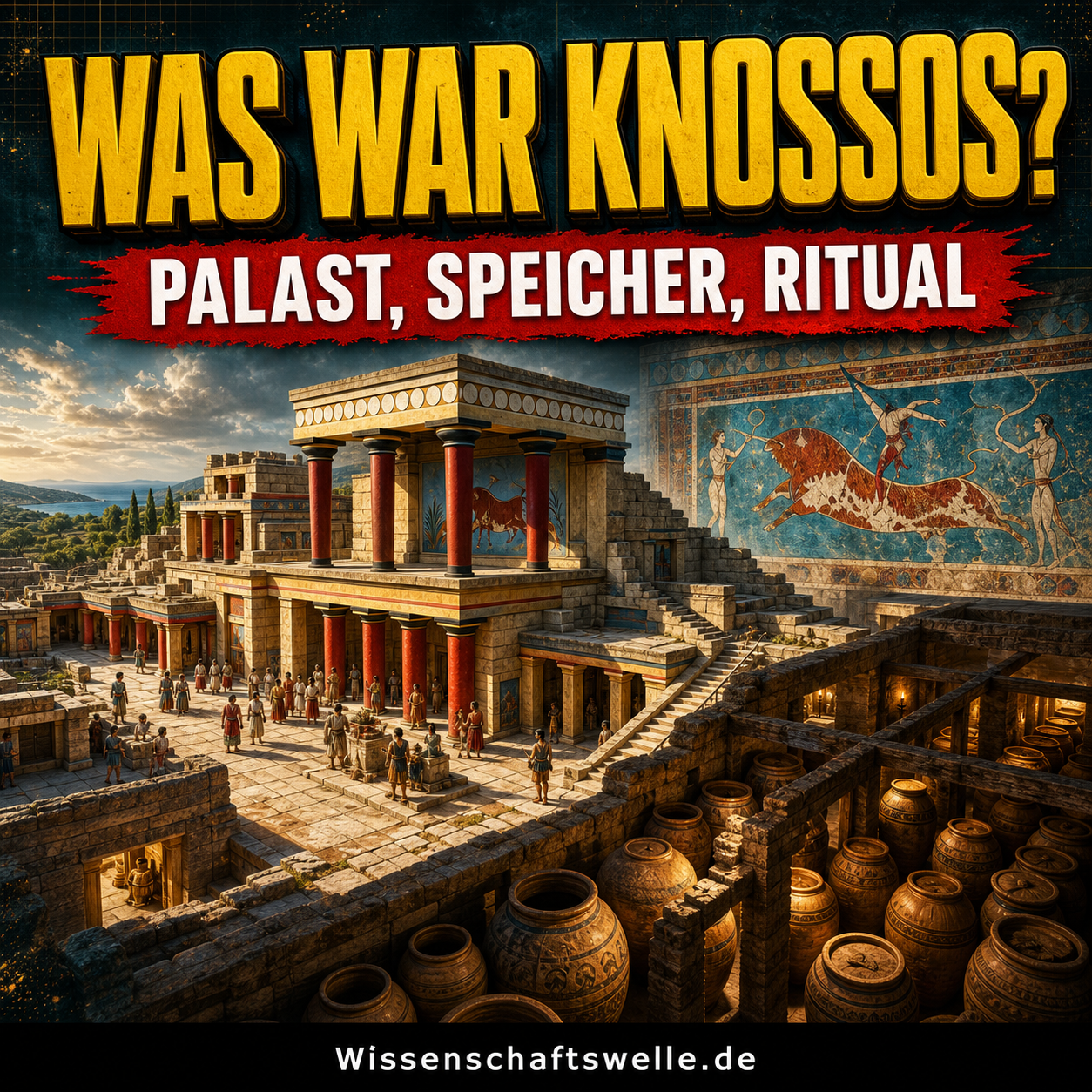 Knossos ist kein Rätselhaus. Es ist ein Streitfall aus Stein