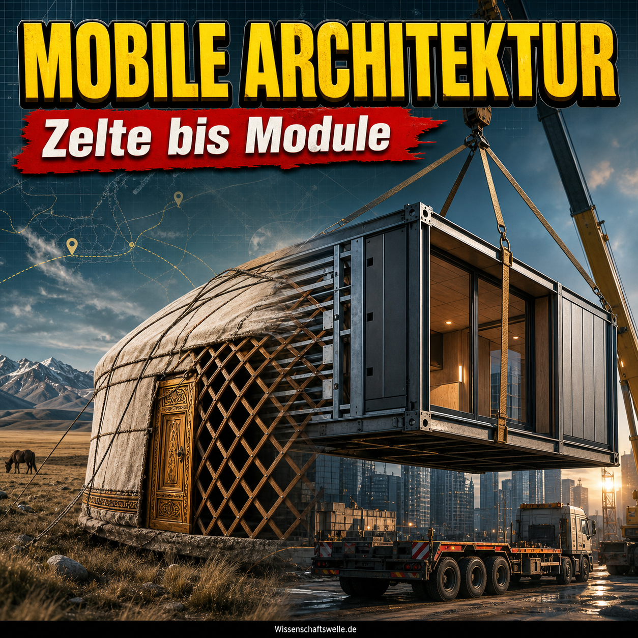 Mobile Architektur ist keine Leichtbau-Romantik: Warum bewegliche Bauten an Wegen, Wetter und Würde gemessen werden