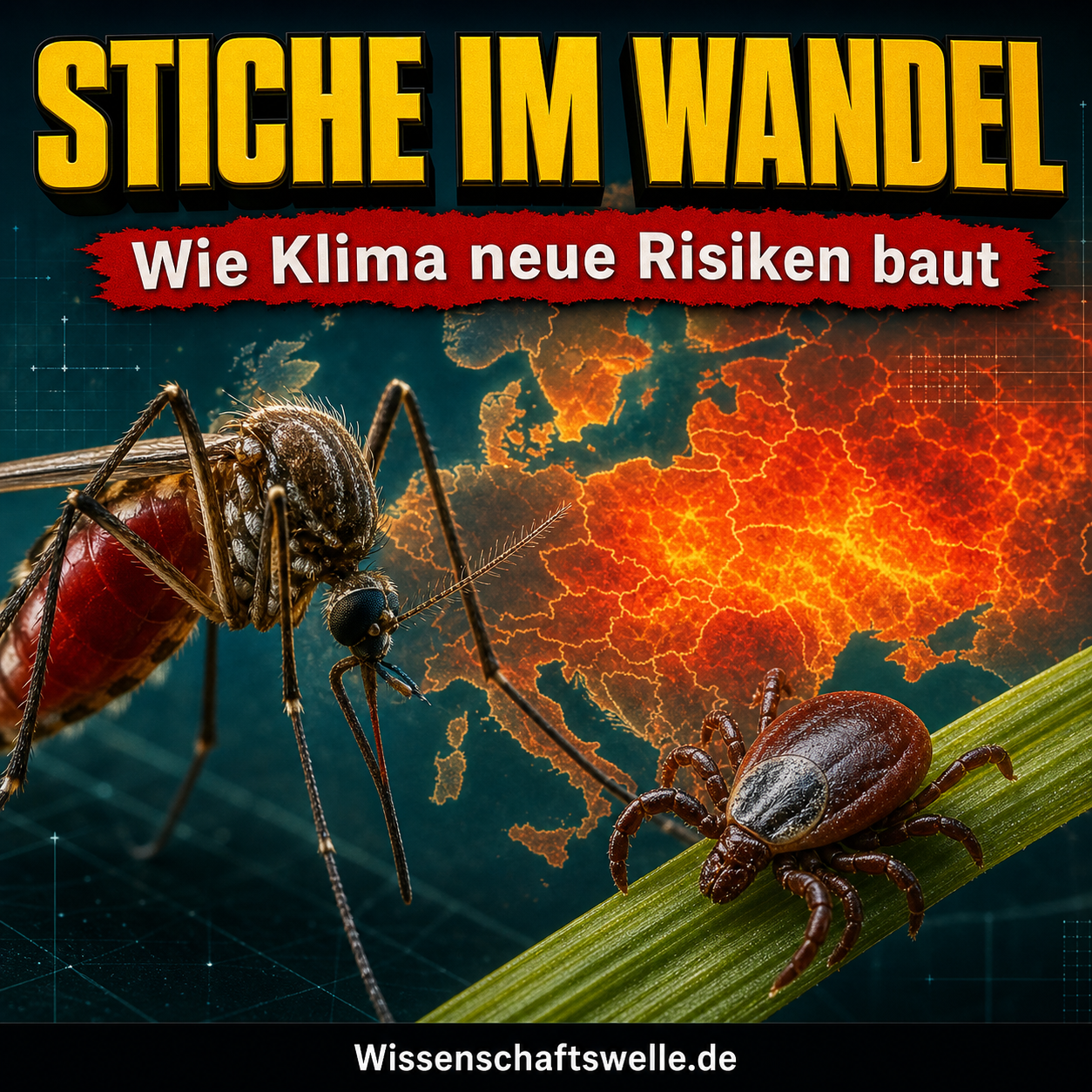 Mücken, Zecken, Viren: Warum Klimaschutz auch Gesundheitsschutz ist
