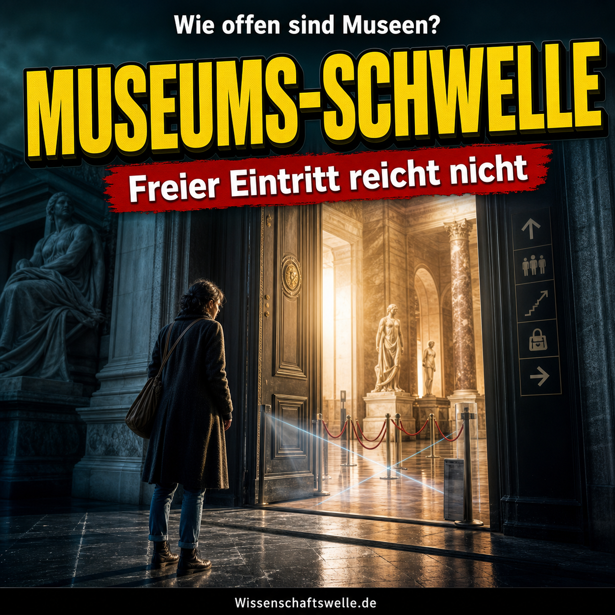 Freier Eintritt macht noch kein offenes Haus: Warum Museen soziale Schwellen behalten