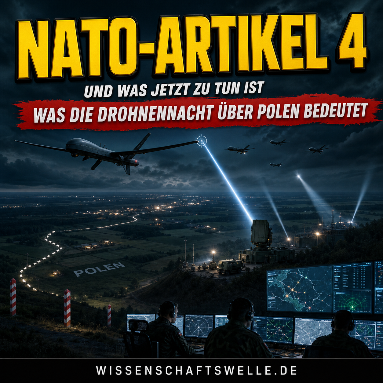 NATO-Artikel 4 – Was die Drohnennacht über Polen wirklich bedeutet – und was jetzt zu tun ist