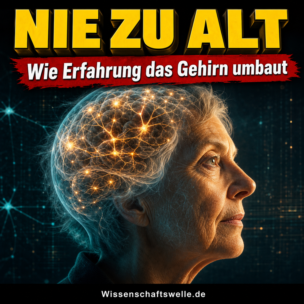 Nie zu alt zum Lernen: Wie Neuroplastizität dein Gehirn jung hält