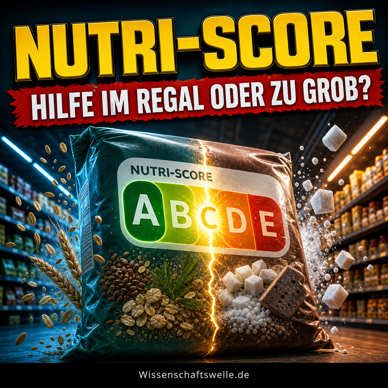 Der Nutri-Score sortiert Produkte. Er erklärt keine Ernährung.