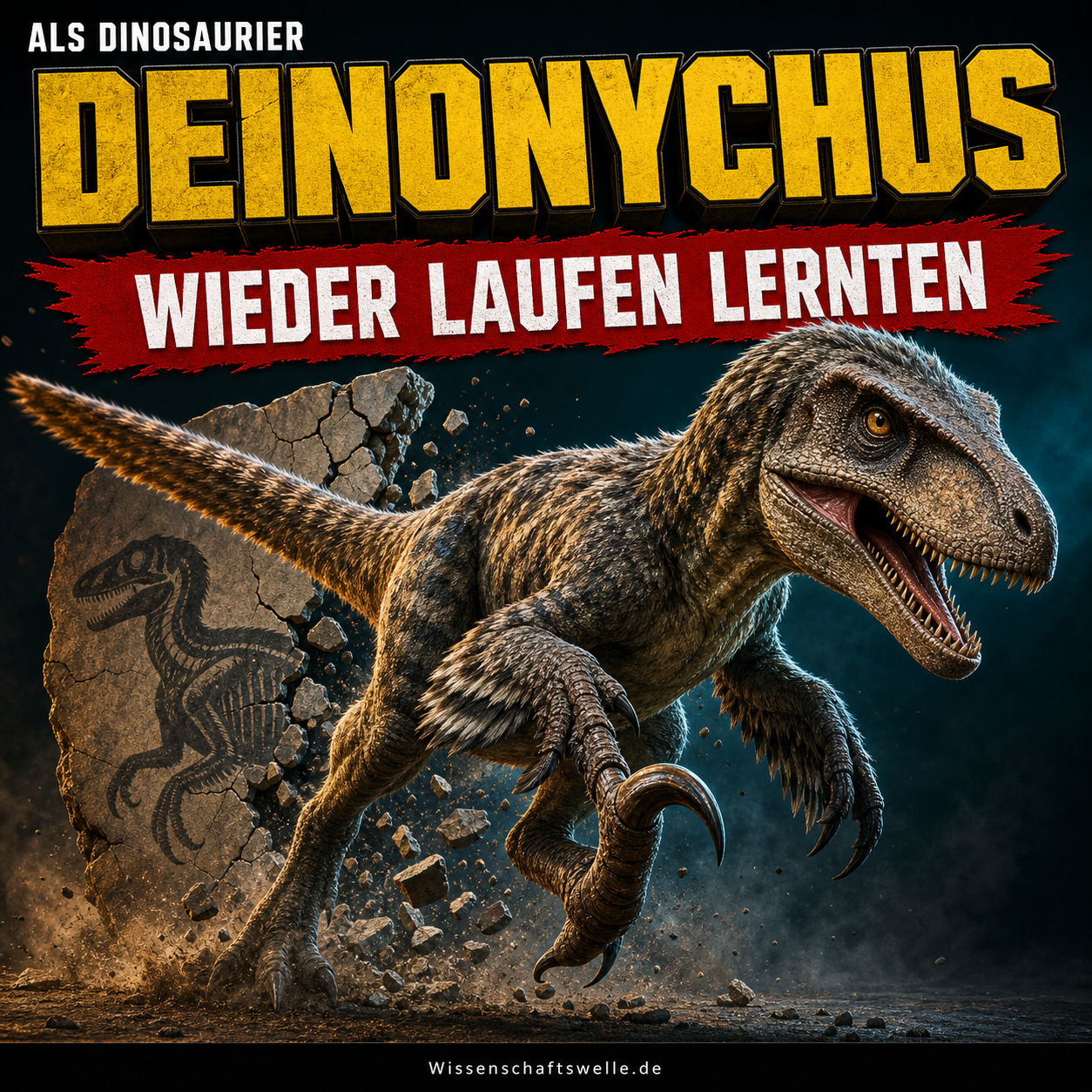 Als Dinosaurier wieder laufen lernten: John Ostroms Deinonychus und der Bruch im alten Urzeitbild