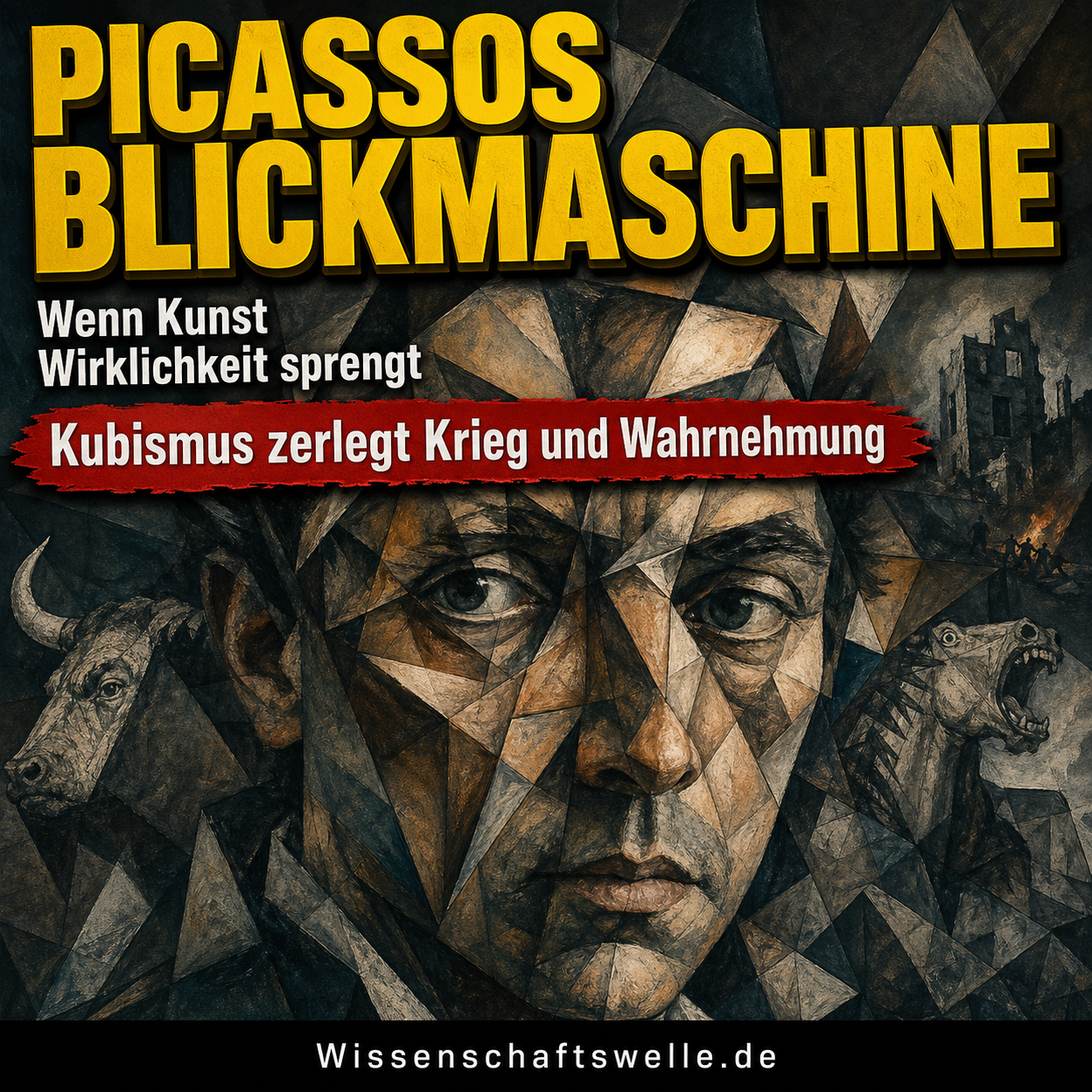 Pablo Picasso: Kubismus, Krieg und die Zerlegung des Blicks
