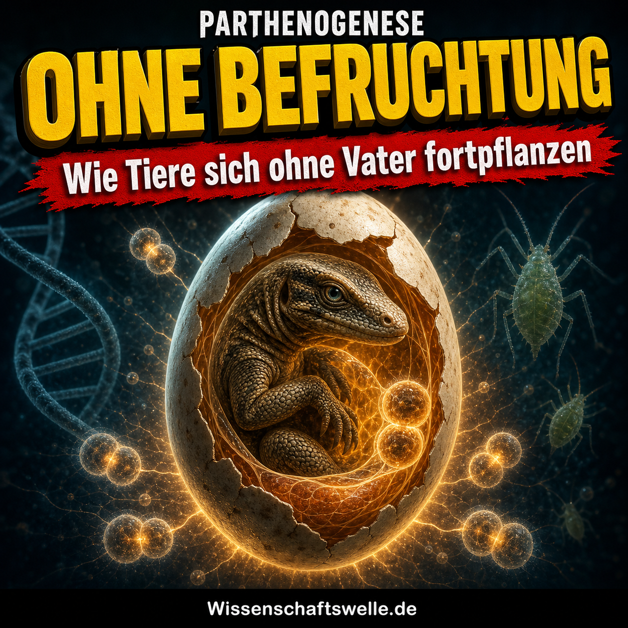 Parthenogenese: Der schnelle Weg zu Nachwuchs und sein genetischer Preis