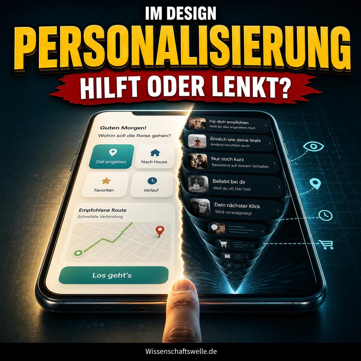 Bequem ist nicht neutral: Wann Personalisierung im Design hilft und wann sie bevormundet