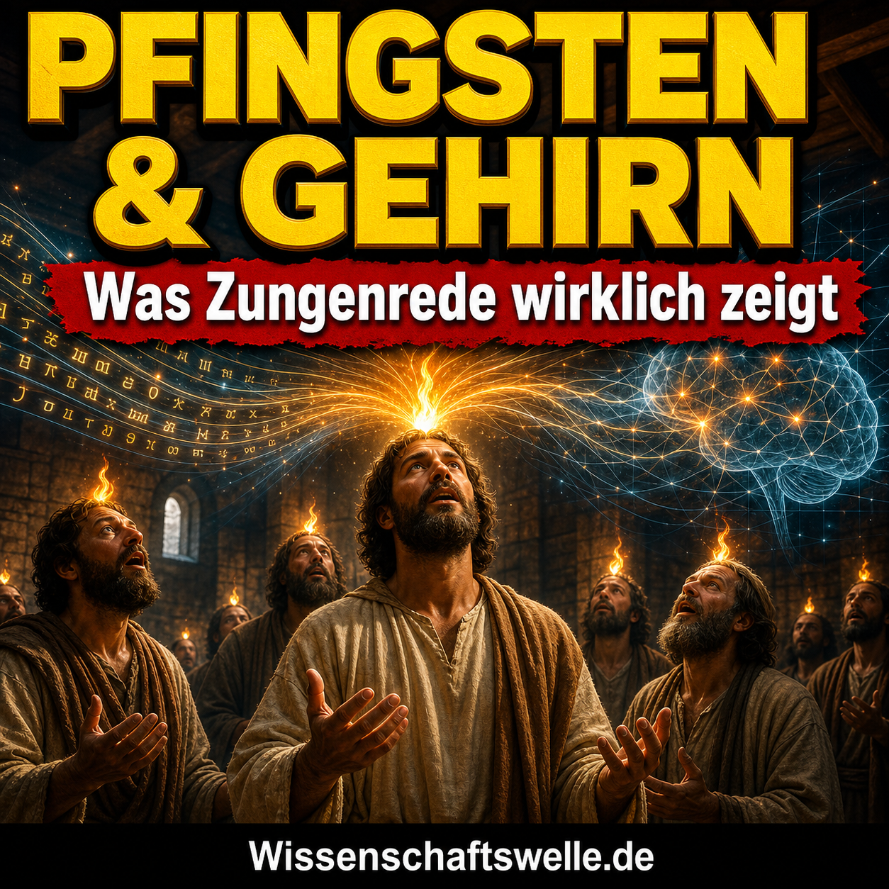 Pfingsten, die Apostel und das sprechende Gehirn: Eine Entdeckungsreise