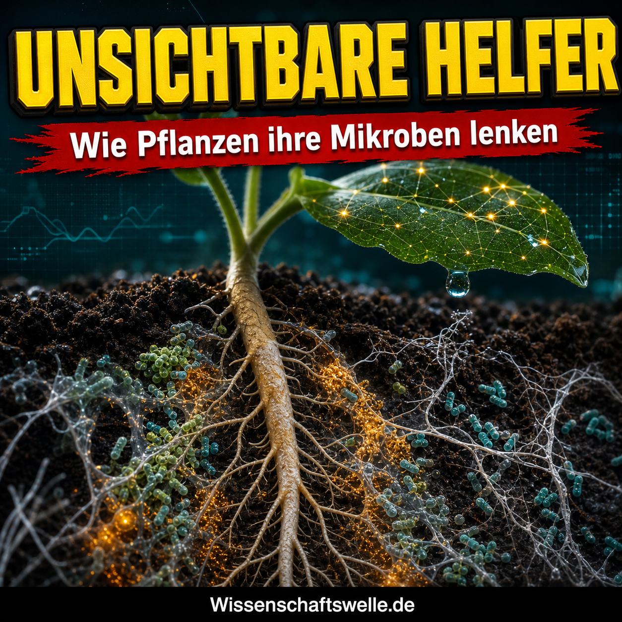 Pflanzenmikrobiome sind keine Kulisse: Wie Bakterien und Pilze Wurzeln, Blätter und Ernten mitsteuern
