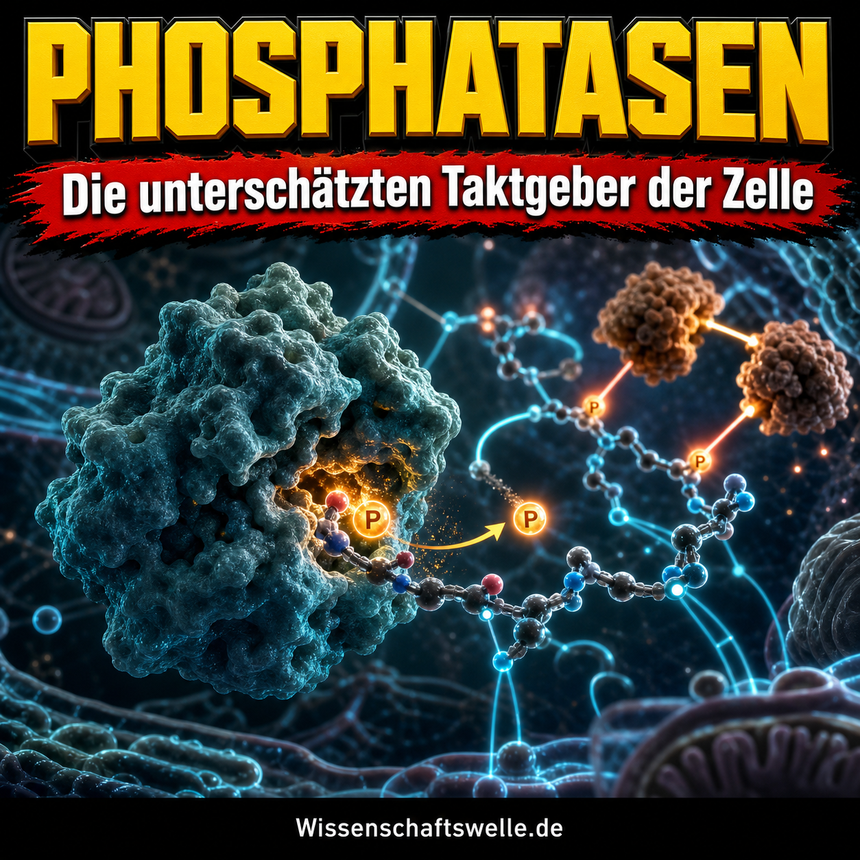 Phosphatasen sind keine biologische Bremse: Warum die Gegenspieler der Kinasen über Signale, Stoffwechsel und neue Therapien entscheiden