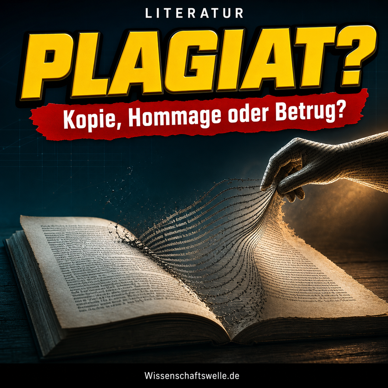Wenn Bücher von Büchern leben: Wo Hommage endet und Plagiat beginnt