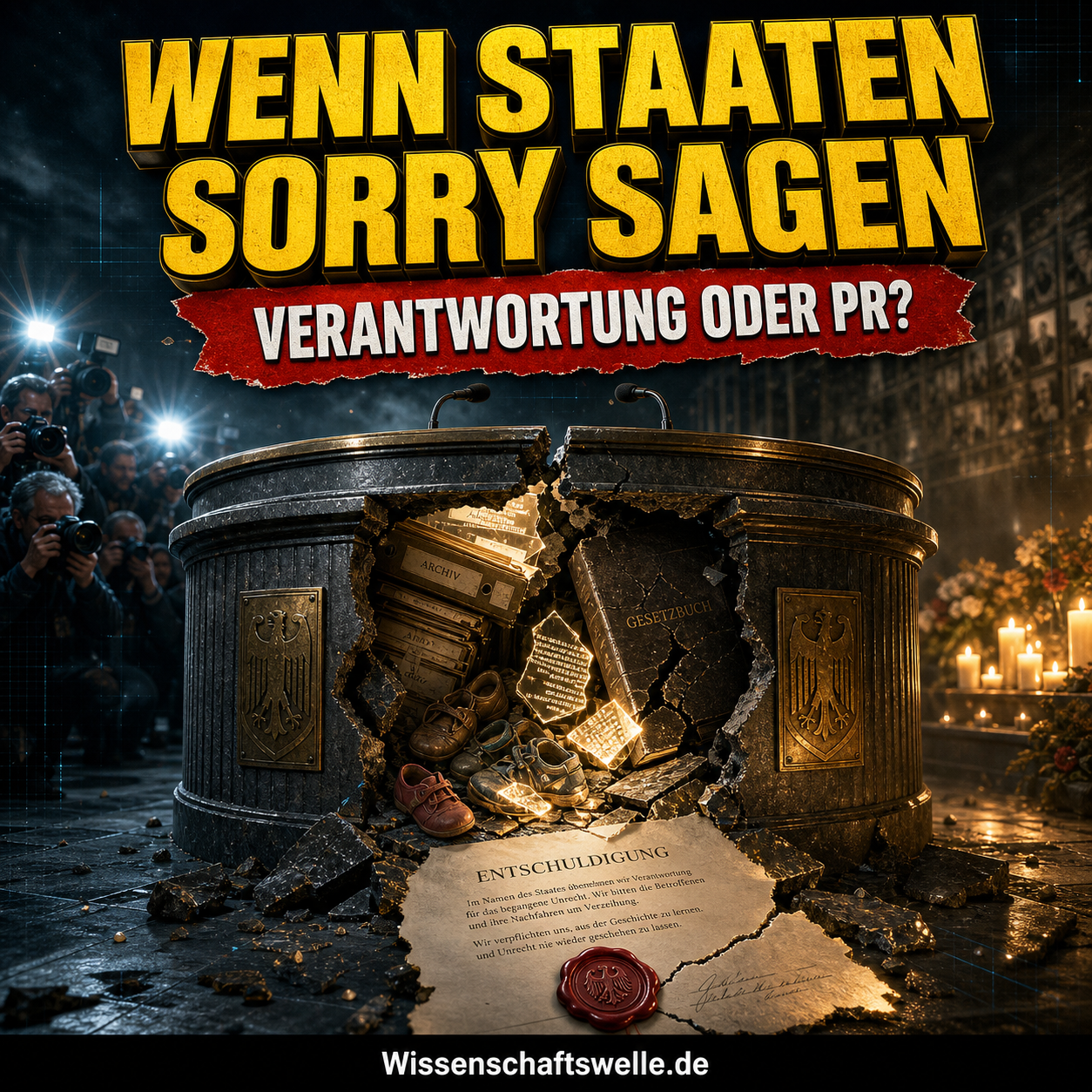 Das riskante Wort der Macht: Wann politische Entschuldigungen Verantwortung tragen und wann sie nur Kulisse bleiben