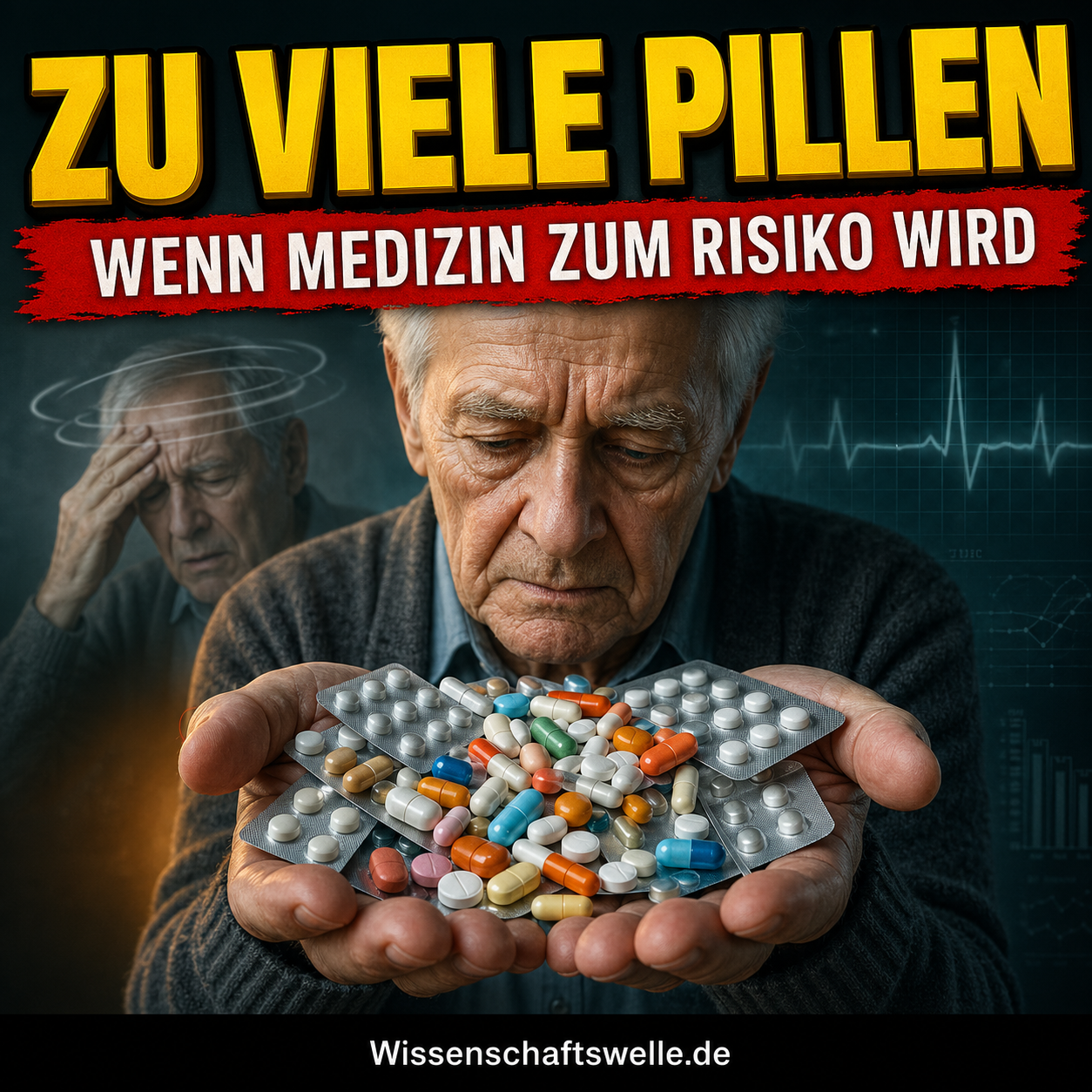 Polypharmazie im Alter: Wenn viele Medikamente mehr Risiken als Nutzen schaffen