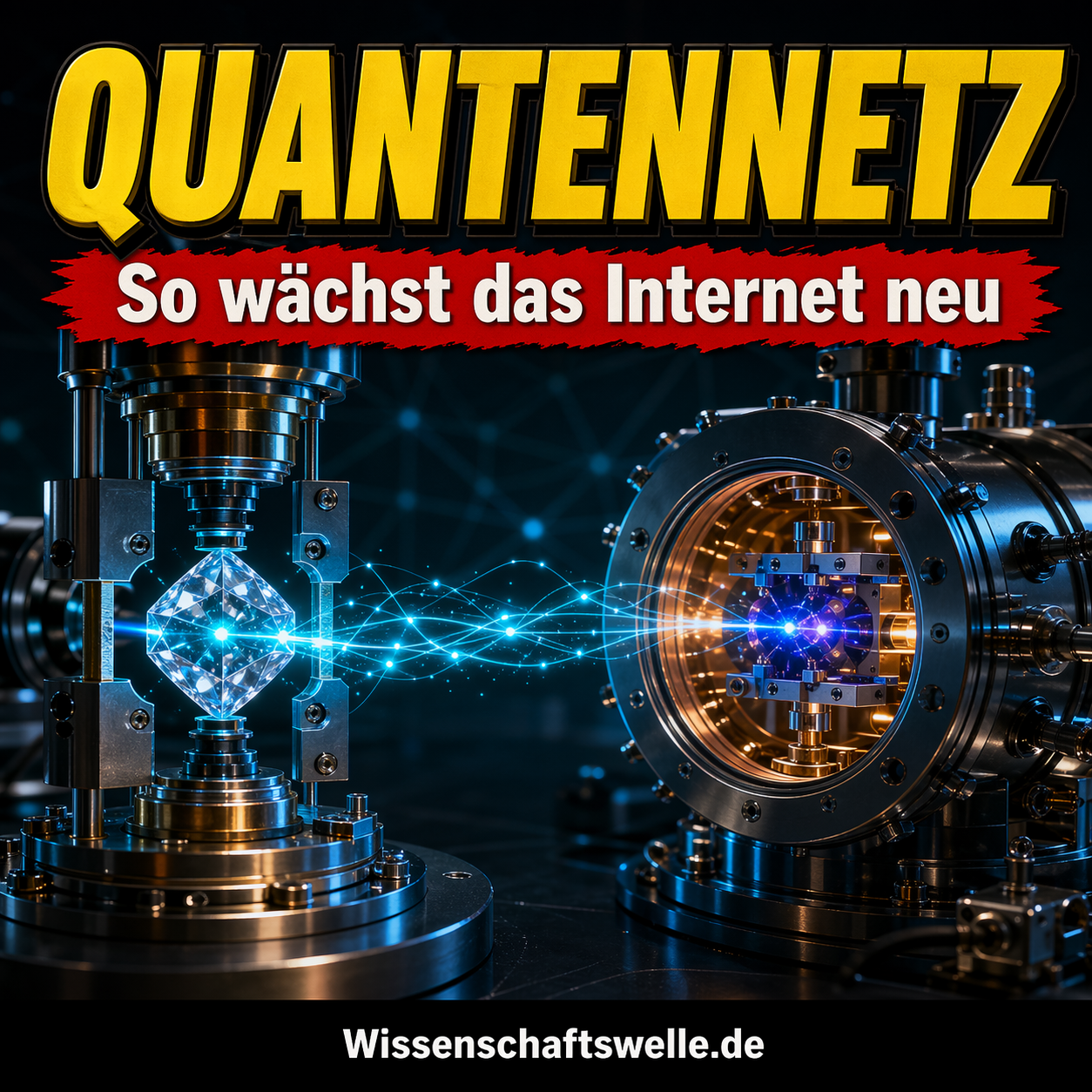 Quanteninternet: Wie das unhackbarste Netzwerk der Welt gerade in Laboren entsteht