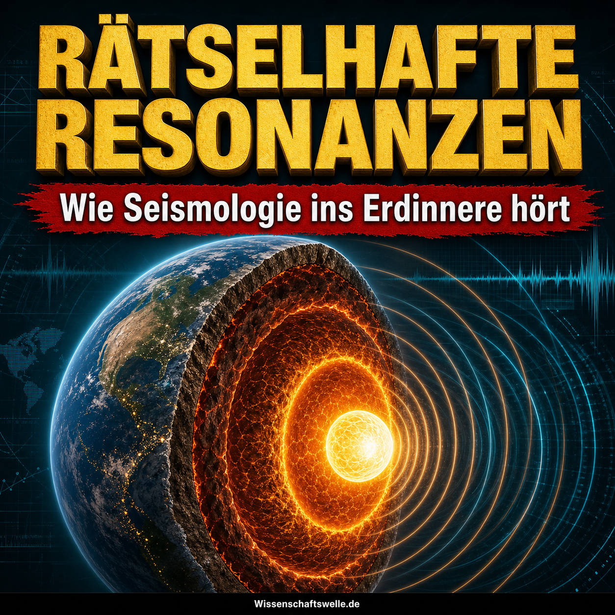 Rätselhafte Resonanzen: Eine akustische Entdeckungsreise ins Innere der Erde