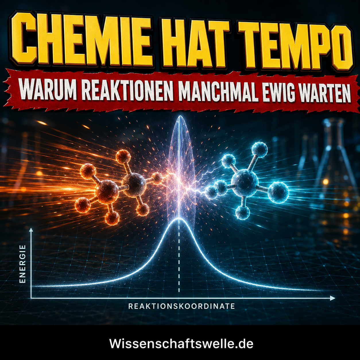Reaktionskinetik: Warum Chemie nicht nur fragt, was möglich ist, sondern wie schnell