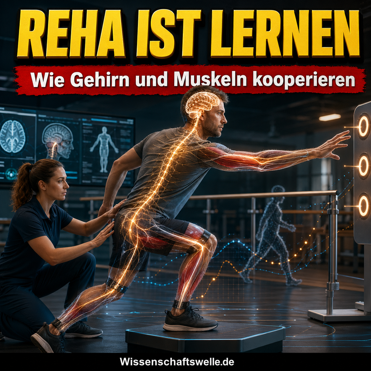 Rehabilitation: Wie Gehirn, Nerven und Muskeln verlorene Fähigkeiten neu lernen