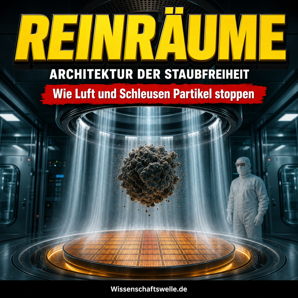 Wo der Mensch zum Partikelrisiko wird: Wie Reinräume Staubfreiheit bauen