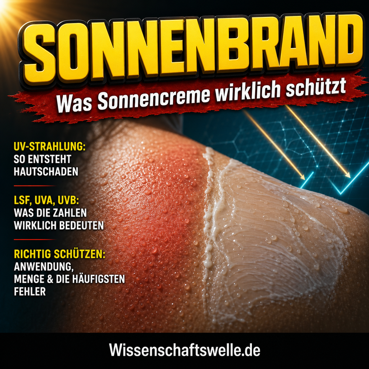 Risiko-Realität-Check: Sonnenbrand vs. Sonnencreme – was sagt die Wissenschaft?