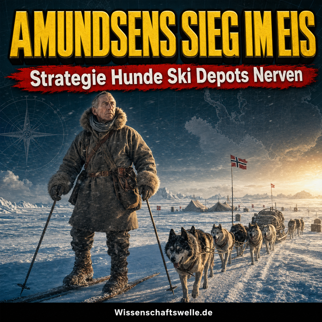 Roald Amundsen: Wie Polarstrategie, Inuit-Wissen und Technik den Sieg im Eis ermöglichten