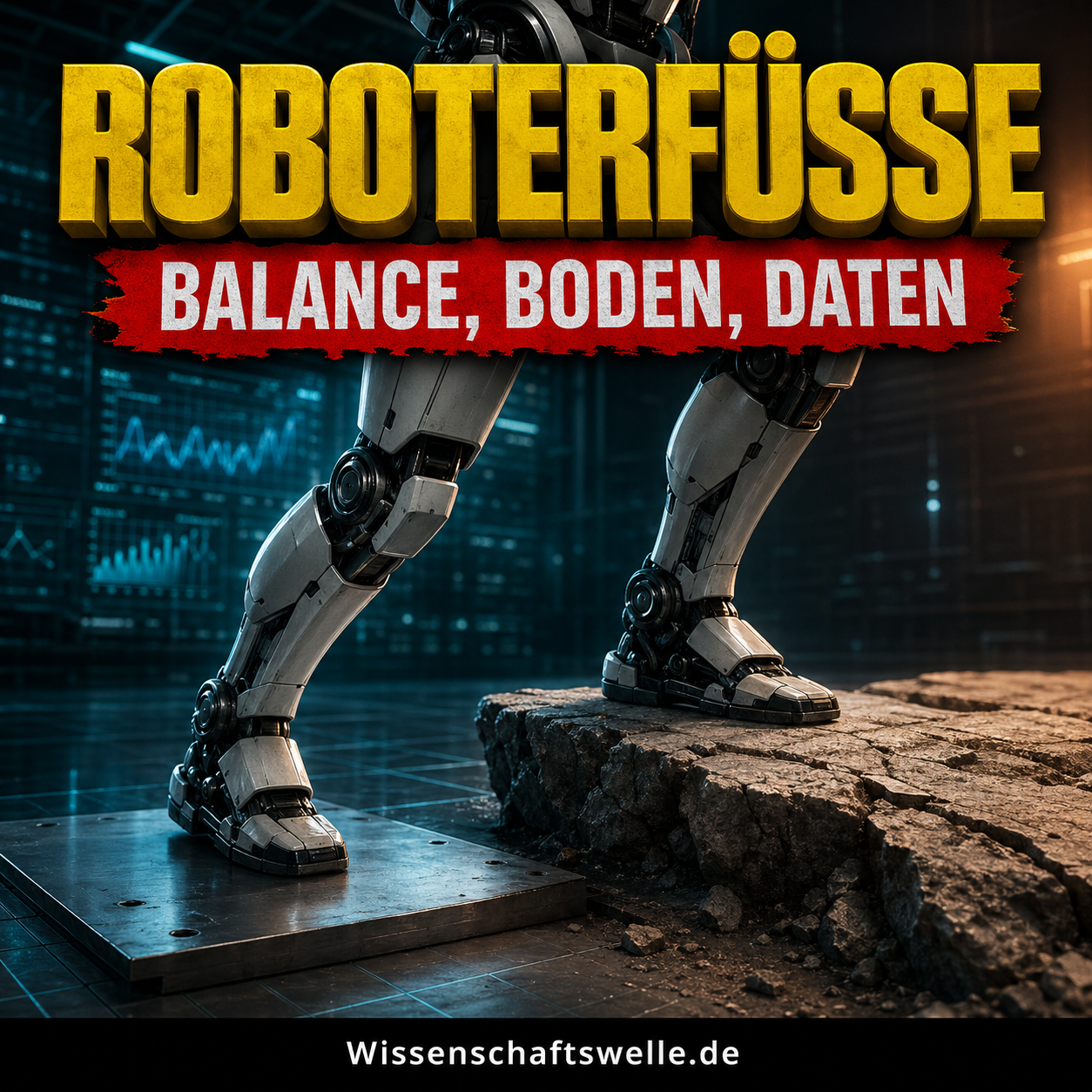 Roboterfüße: Warum Gehen auf zwei Beinen ein Problem aus Balance, Boden und Daten ist