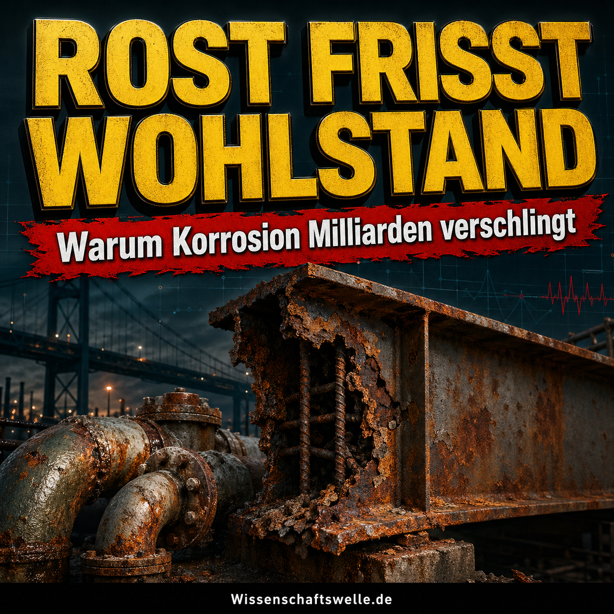 Rost frisst Wohlstand: Die stille Ökonomie der Korrosion