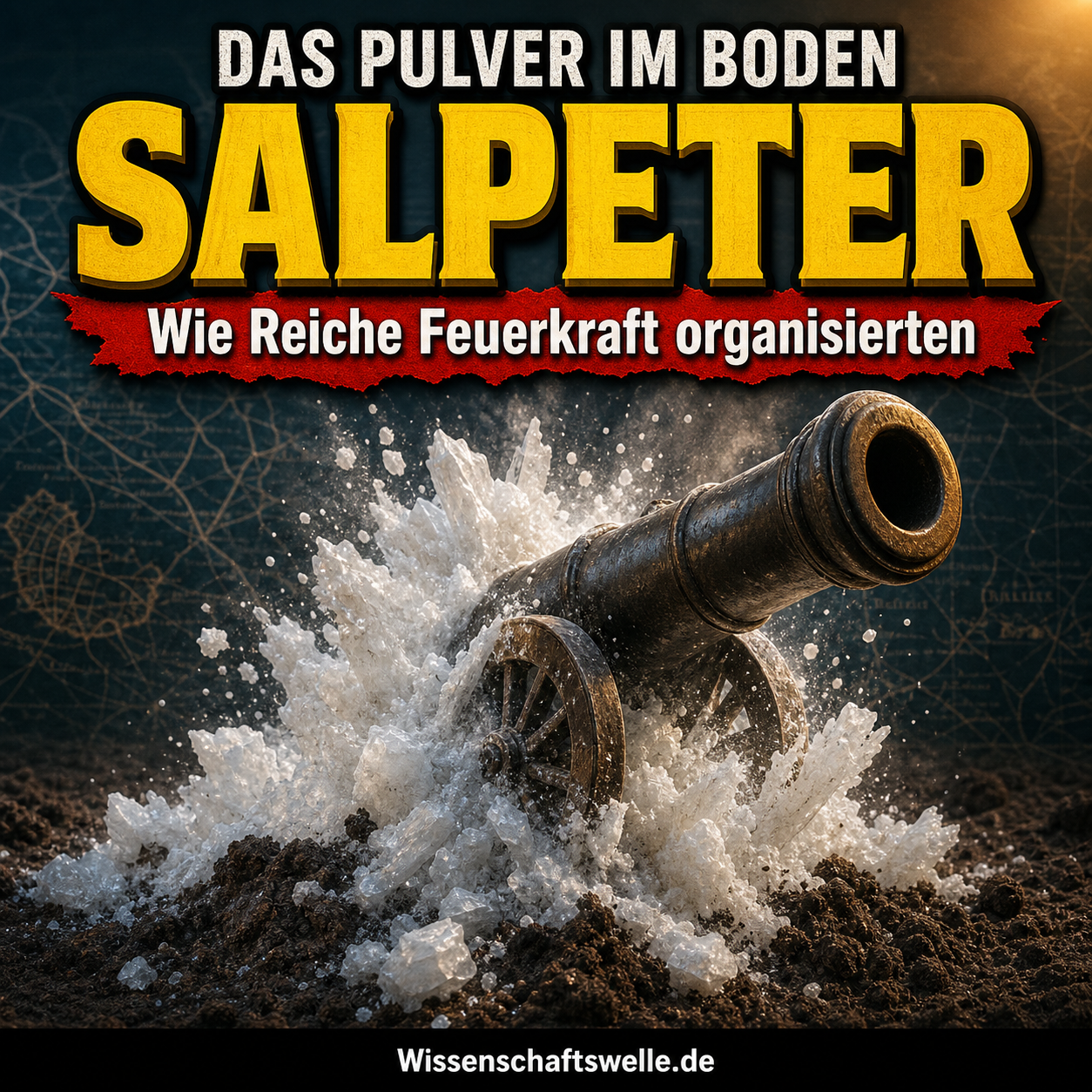 Das Pulver im Boden: Wie Salpeter Schießpulverreiche und Staatsmacht verband