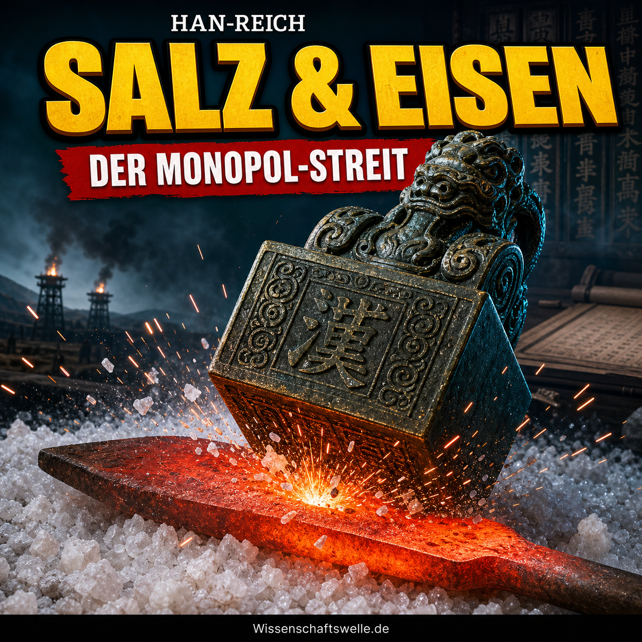 Als Salz und Eisen politisch wurden: Wie das Han-Reich an zwei Rohstoffen seine Staatsidee schärfte