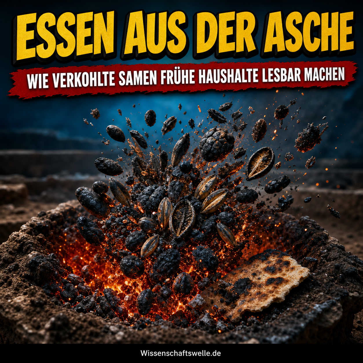Archäobotanik im Herd: Wie verkohlte Samen frühe Haushalte lesbar machen