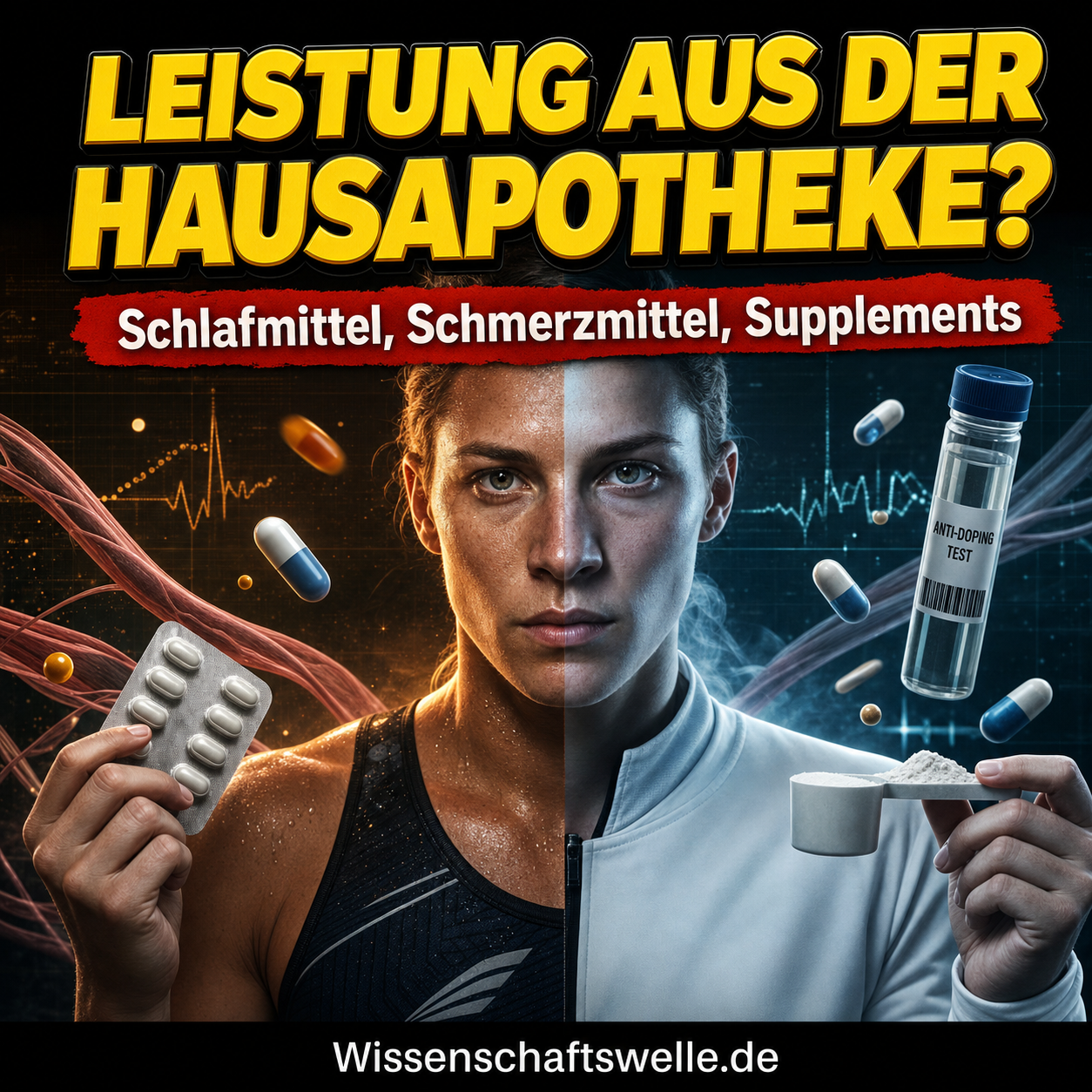 Wenn Leistung aus der Hausapotheke kommt: Wie Schlafmittel, Schmerzmittel und Supplements den Sport in eine riskante Grauzone treiben