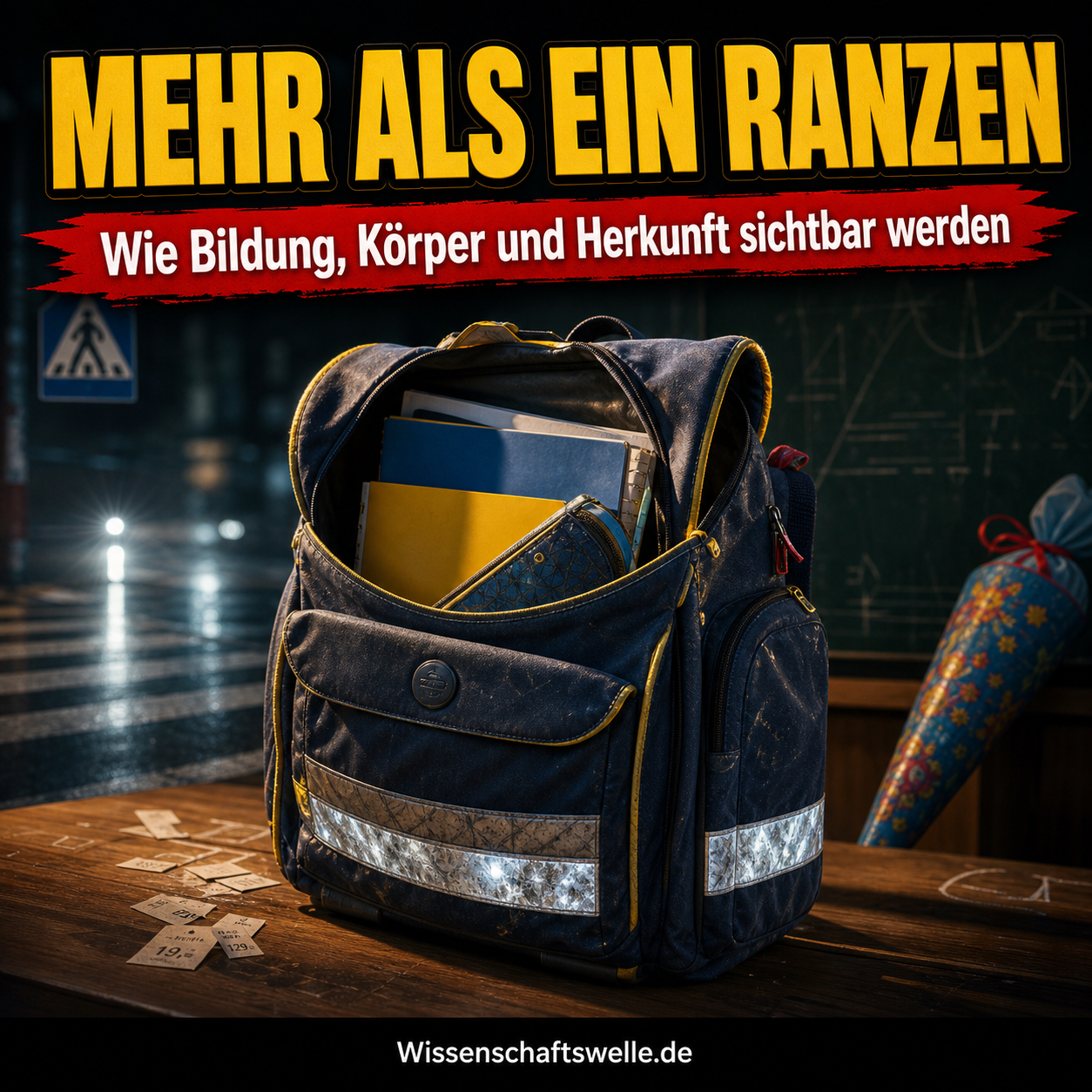 Der Schulranzen trägt mehr als Hefte: Wie ein Alltagsobjekt Bildung, Körper und Herkunft sichtbar macht
