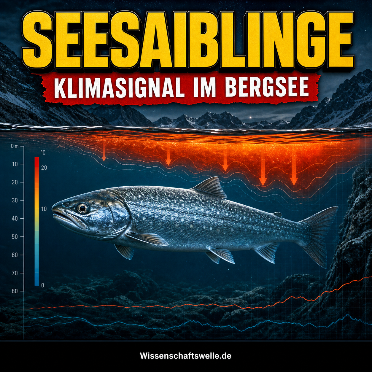 Wenn der Bergsee seine Kälte verliert: Was Seesaiblinge über den Klimadruck in alpinen Seen verraten