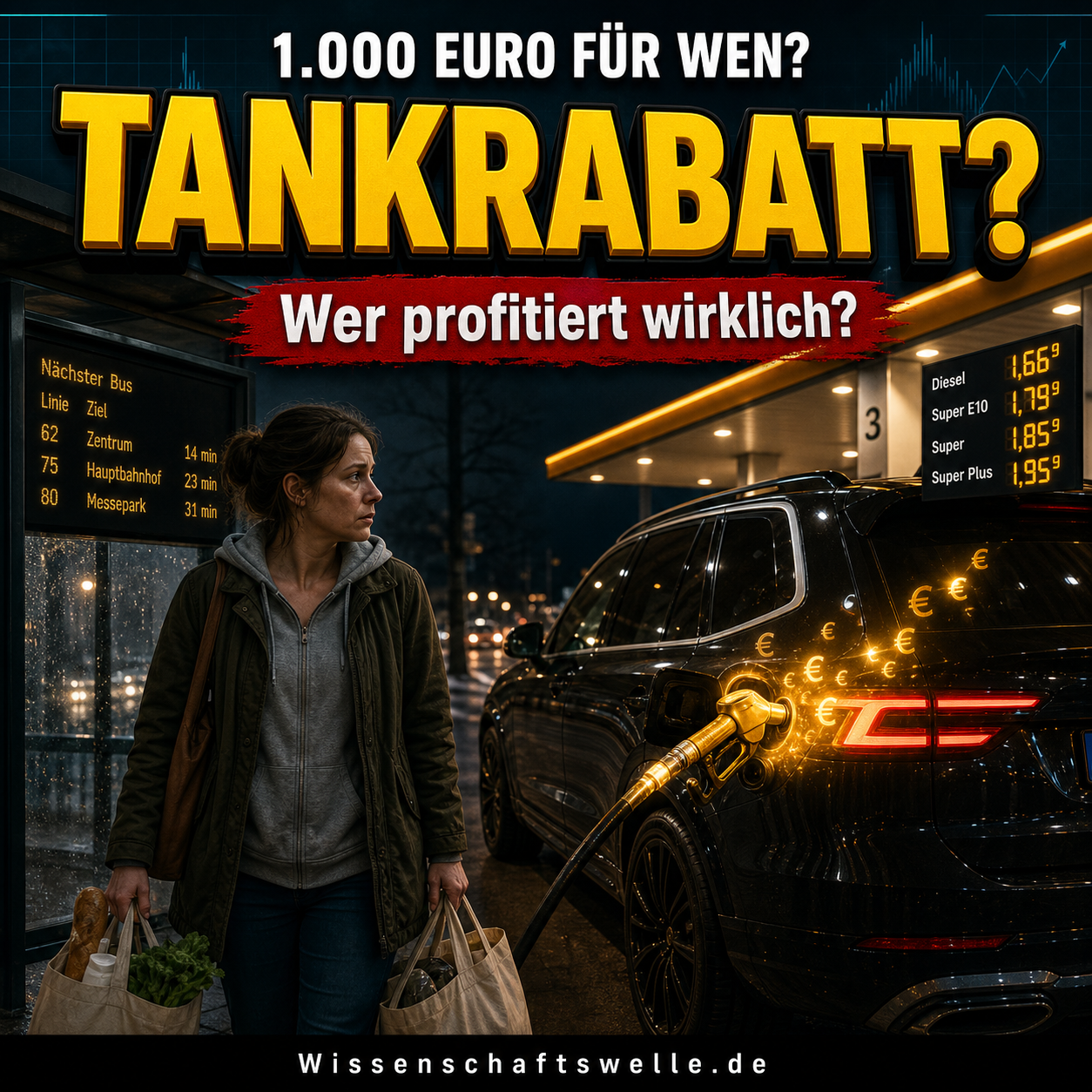 Sinn und Unsinn der aktuellen Entlastungen: Warum 1.000 Euro und Tankrabatt die Falschen treffen