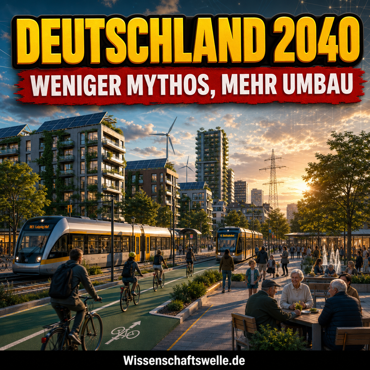 So sieht Deutschland 2040 aus – Wenn wir uns endlich trauen, die Zukunft zu gestalten