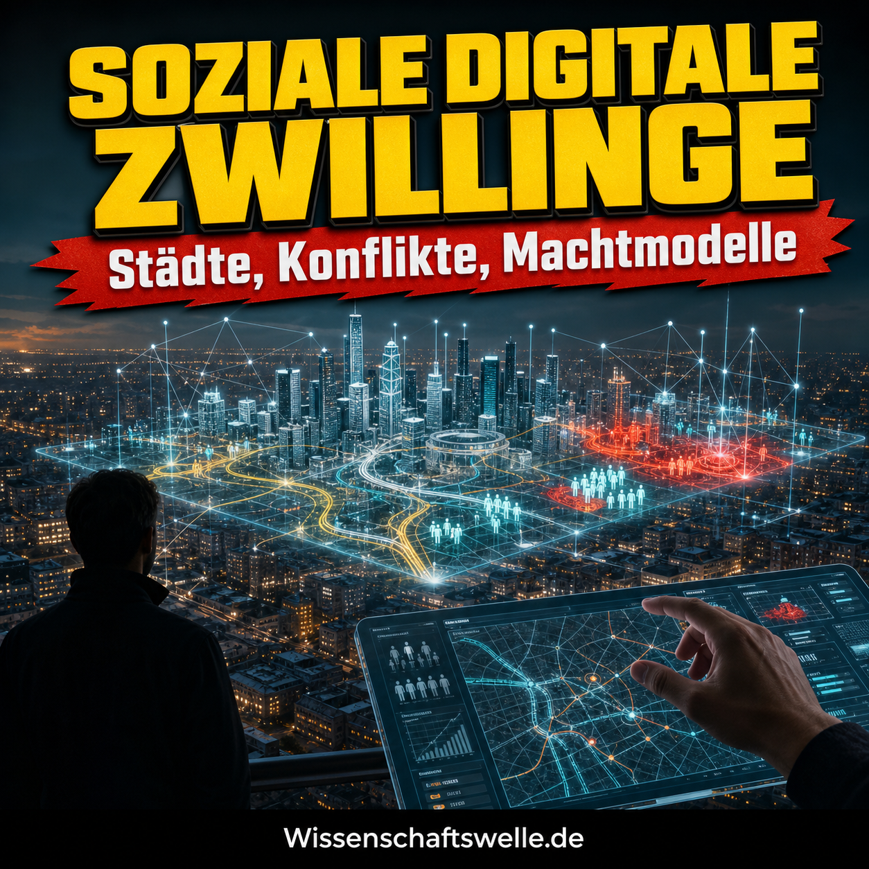 Soziale digitale Zwillinge: Wie wir Städte, Gesellschaften & Konflikte simulieren – und was wir dabei riskieren