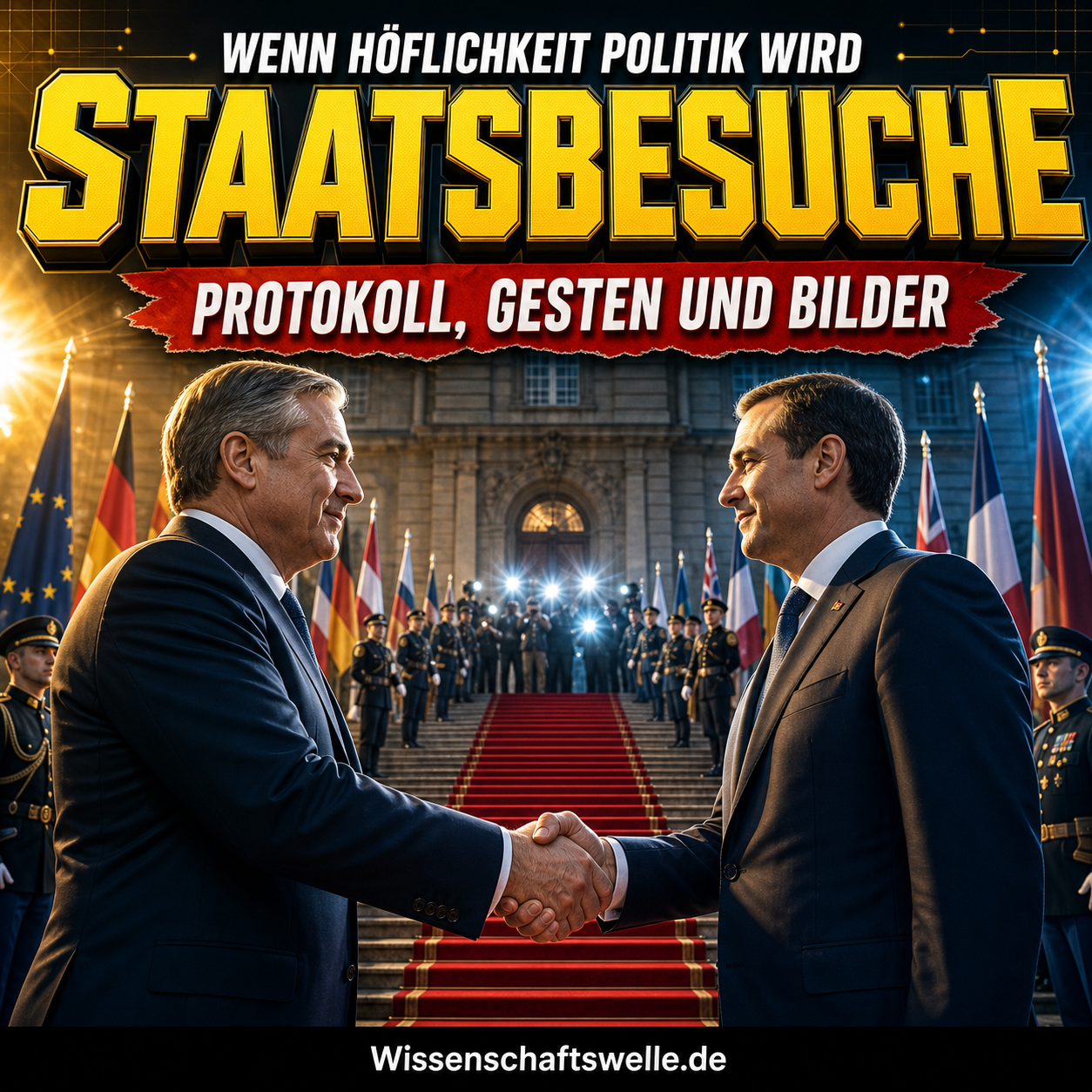 Der Händedruck reist vor dem Gespräch: Wie Staatsbesuche Außenpolitik sichtbar machen