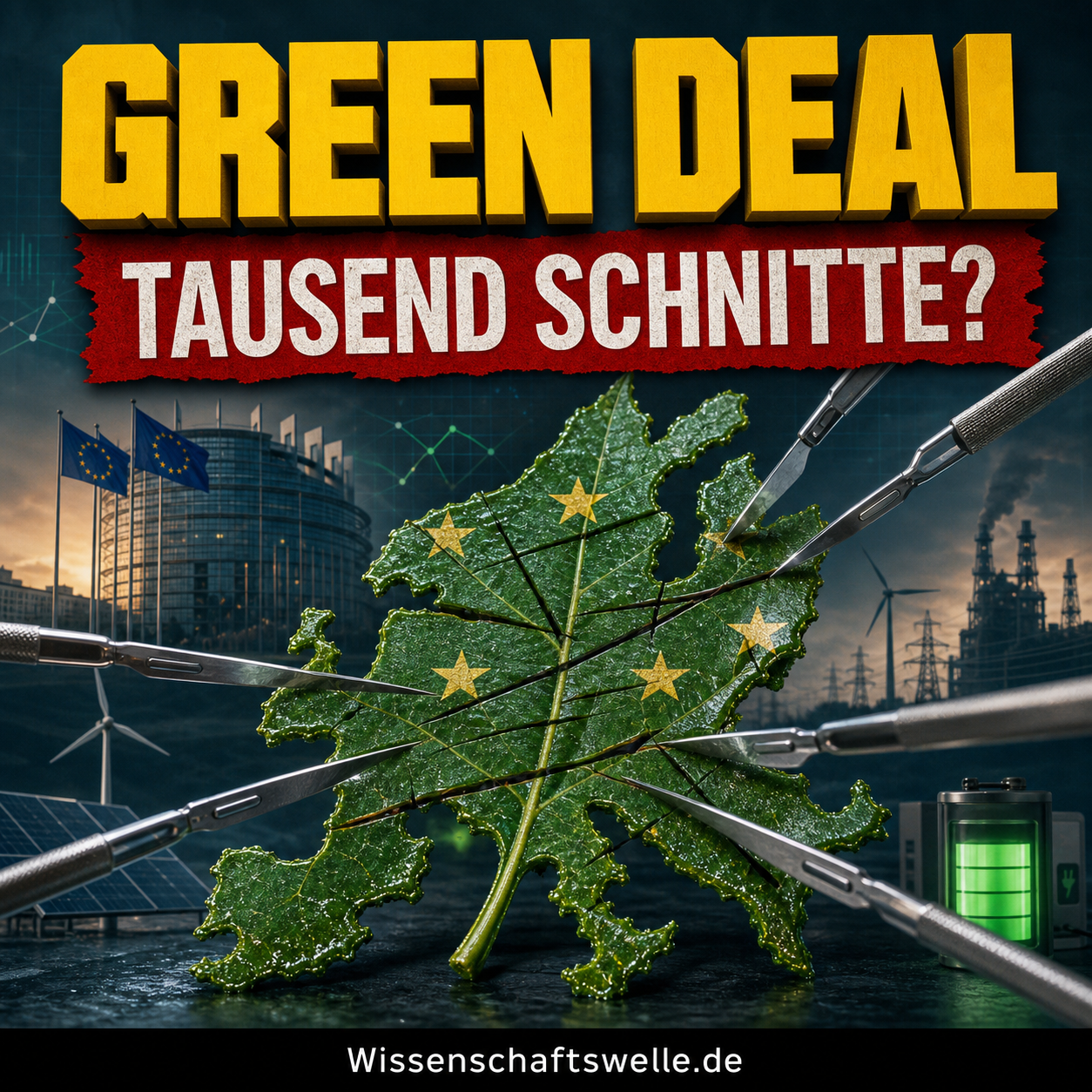 Stirbt der Grüne Deal den Tod der tausend Schnitte?
