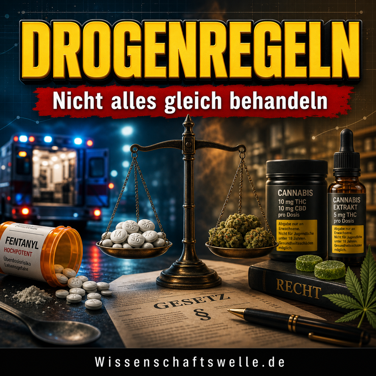 Substanzspezifische Drogenregulierung: Warum „Alles legalisieren!“ die falsche Frage ist