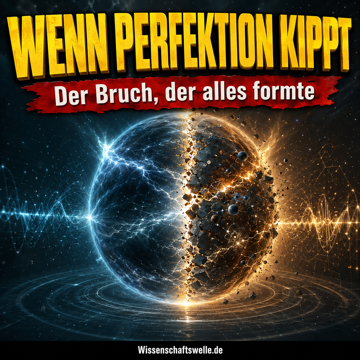 Symmetriebrechung: Warum das Universum nicht perfekt bleiben konnte