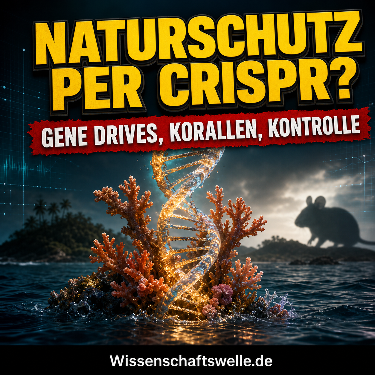 Wenn Naturschutz ins Genom greift: Was Gene Drives, hitzeresistente Korallen und invasive Arten über die neue Steuerbarkeit der Natur verraten