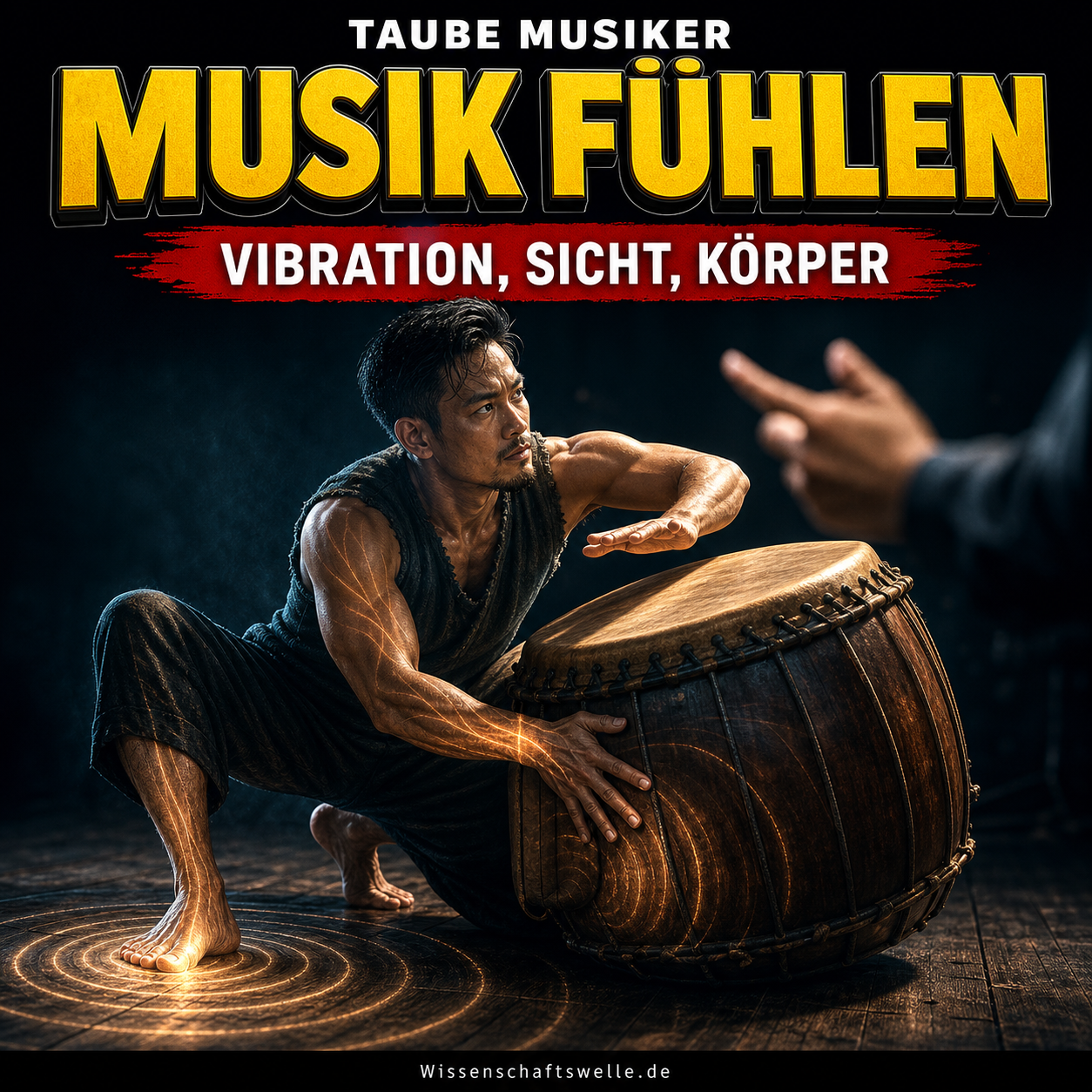 Wenn der Boden den Takt gibt: Wie taube Musikerinnen und Musiker Klang über Vibration, Sicht und Körper formen