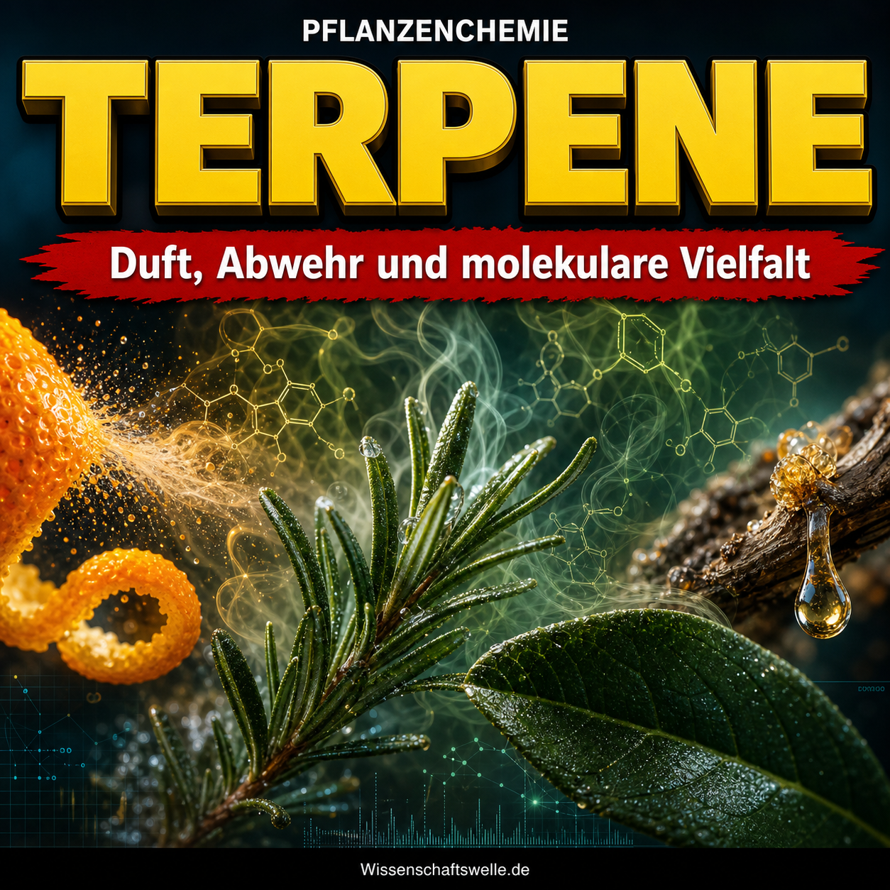 Terpene: Warum Duft in Pflanzen oft Abwehr, Signal und Rohstoff zugleich ist